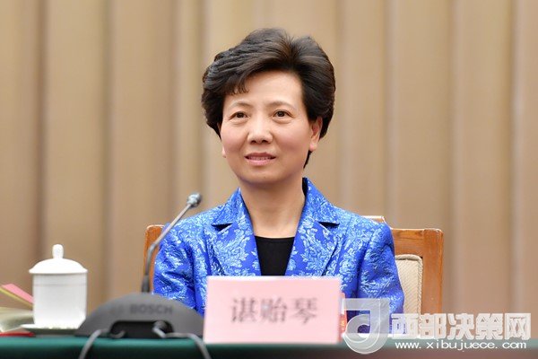 全國人大代表、貴州省委副書記、省長諶貽琴發(fā)言
